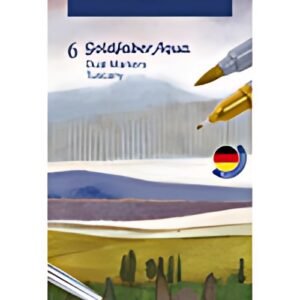 FABER-CASTELL Marqueur aquarelle GOLDFABER, étui Toscane