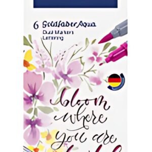 FABER-CASTELL Marqueur aquarelle GOLDFABER, étui Lettering