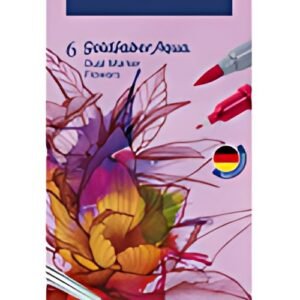 FABER-CASTELL Marqueur aquarelle GOLDFABER, étui Fleurs