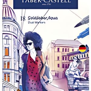 FABER-CASTELL Marqueur aquarelle GOLDFABER, étui de 18
