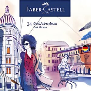 FABER-CASTELL Marqueur aquarelle GOLDFABER, étui de 24