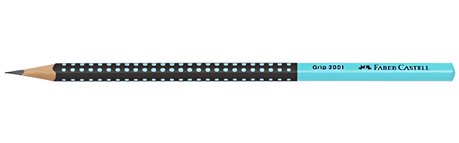 FABER-CASTELL Crayon graphite GRIP 2001 TWO TONE, turquoise