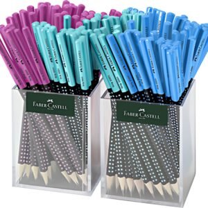 FABER-CASTELL Crayon graphite GRIP 2001 TWO TONE,en carquois