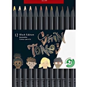 FABER-CASTELL Crayon de couleur triangulaire Black Edition
