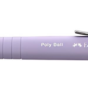 FABER-CASTELL Stylo-bille rétractable POLY BALL XB, lilas