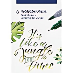FABER-CASTELL Marqueur aquarelle GOLDFABER, Jungle, étui