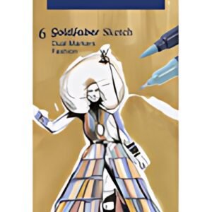 FABER-CASTELL Marqueur Sketch GOLDFABER, étui de 6 Fashion