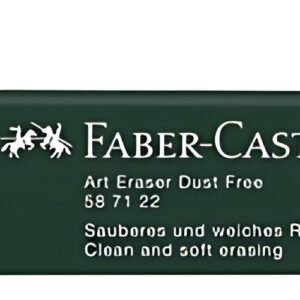 FABER-CASTELL Gomme en plastique DUST-FREE, vert