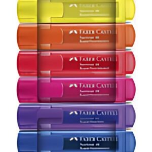 FABER-CASTELL Surligneur TEXTLINER 1546, étui en carton de 8