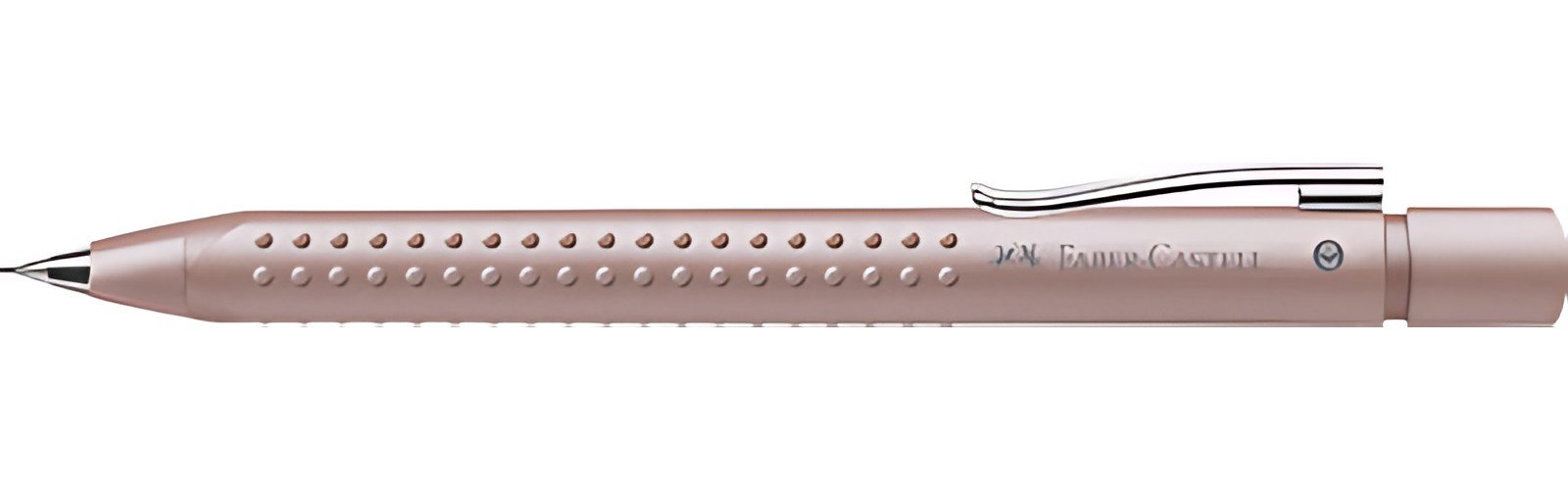 FABER-CASTELL Porte-mines GRIP 2011, rose pâle