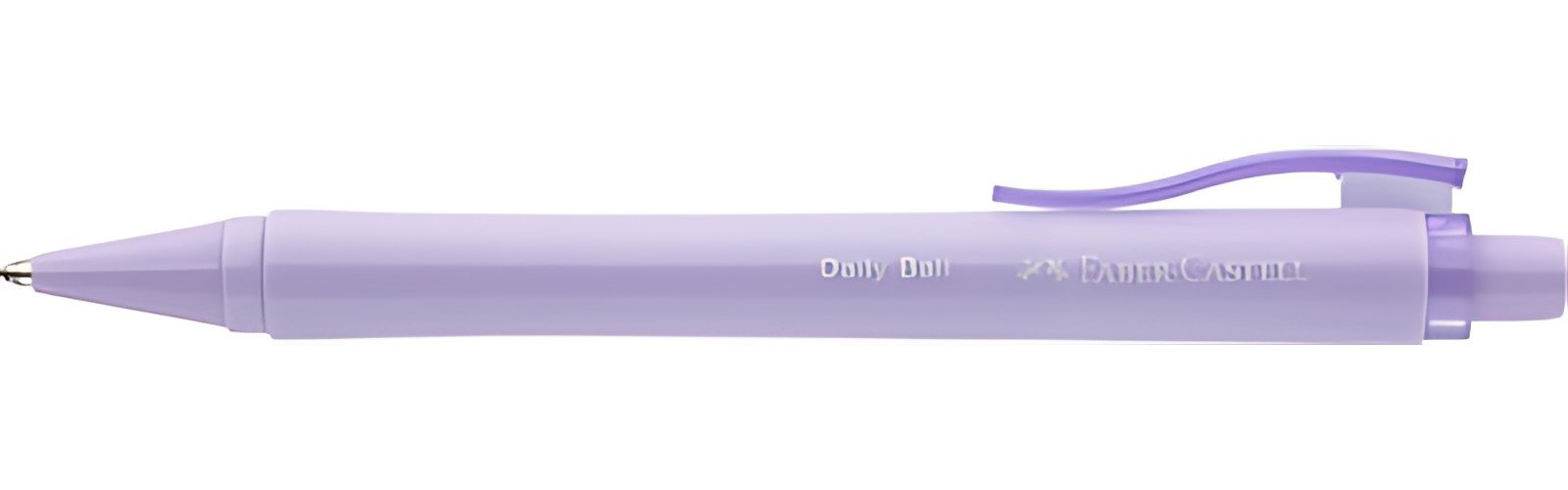 FABER-CASTELL Stylo à bille rétractable DAILY BALL, lilas