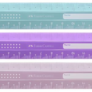 FABER-CASTELL Règle SPARKLE, 150 mm, assorti