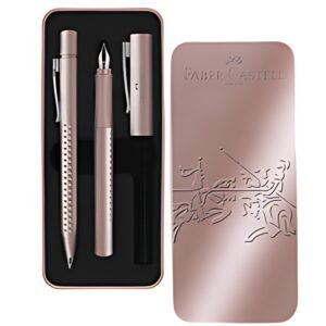 FABER-CASTELL Set d'écriture GRIP 2011, rose