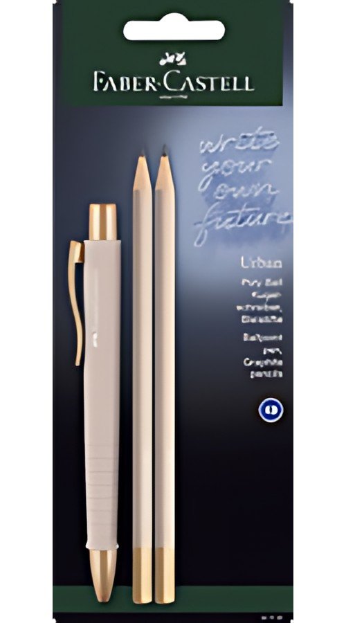 FABER-CASTELL Set d'écriture POLY BALL URBAN, rose