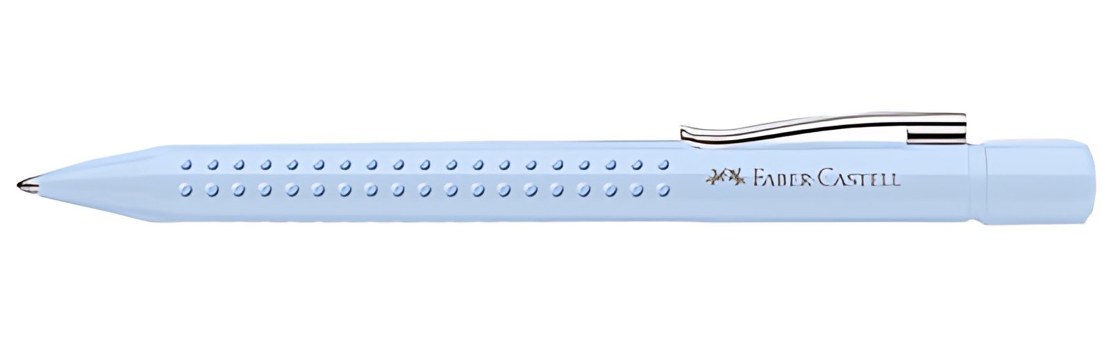 FABER-CASTELL Stylo à bille rétractable GRIP 2010, bleu ciel