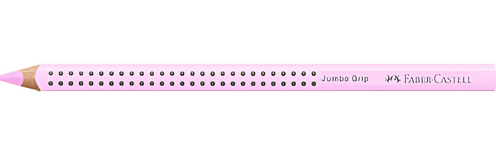 FABER-CASTELL Crayon de couleur Jumbo GRIP PASTEL, rose