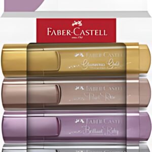FABER-CASTELL Surligneur TEXTLINER 46 METALLIC, étui de 4