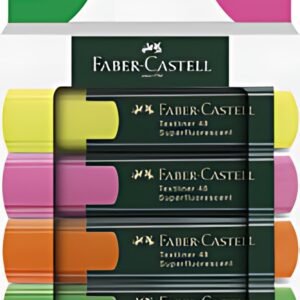 FABER-CASTELL Surligneur TEXTLINER 48, étui de 4