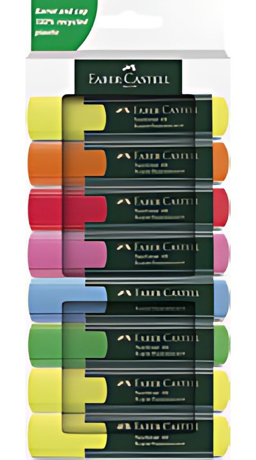 FABER-CASTELL Surligneur TEXTLINER 48, étui de 8