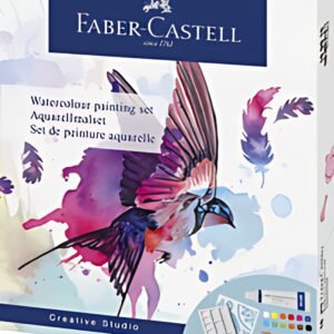 FABER-CASTELL Kit d'aquarelle, 18 pièces