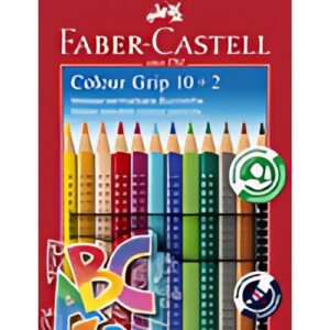 FABER-CASTELL Crayon de couleur Colour GRIP, étui promo