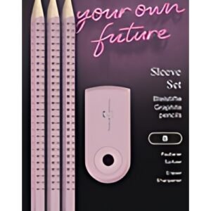 FABER-CASTELL Kit d'écriture SLEEVE, rose