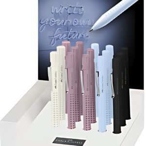 FABER-CASTELL Stylo-bille rétractable GRIP 2010, présentoir