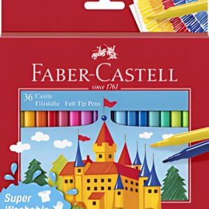 FABER-CASTELL Feutre CASTLE, étui carton de 36