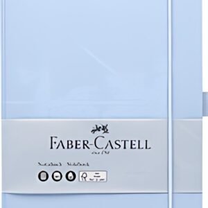 FABER-CASTELL Carnet, A5, quadrillé, bleu ciel