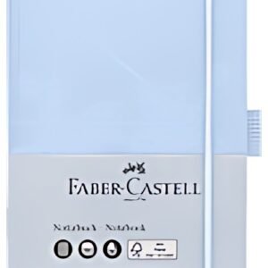 FABER-CASTELL Carnet, A6, quadrillé, bleu ciel