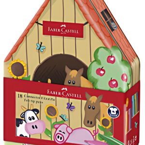 FABER-CASTELL Feutre CONNECTOR PEN, boîte de 18