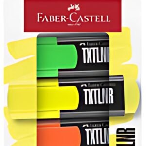 FABER-CASTELL Mini-surligneur TXTLNR, étui en carton de 4
