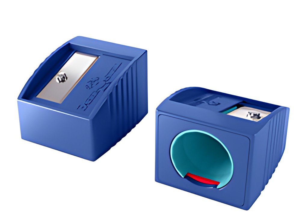 FABER-CASTELL Taille-crayon Grippy, bleu