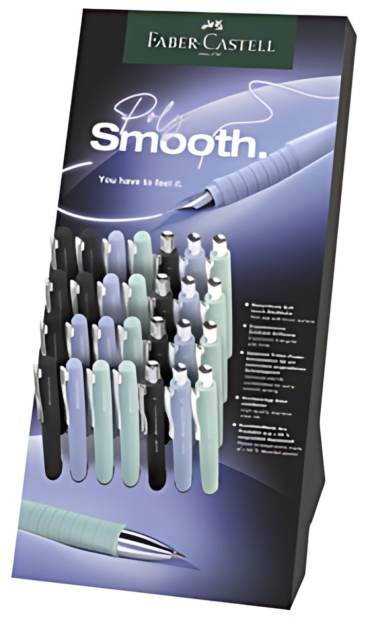 FALER-CASTELL Stylo POLY PEN / POLY BALL, présentoir