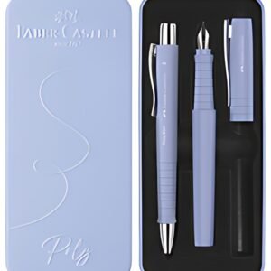 FABER-CASTELL Set de stylos POLY BALL/PEN, pale iris