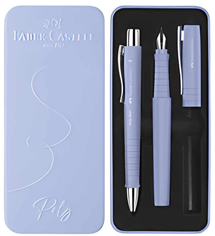 FABER-CASTELL Set de stylos POLY BALL/PEN, pale iris