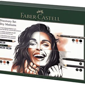 FABER-CASTELL Kit d'artiste Discovery, 17 pièces