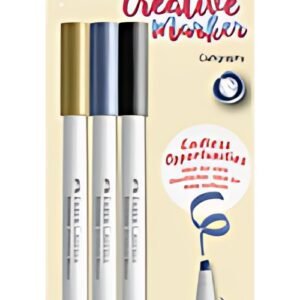 FABER-CASTELL Creative Marker GOLDFABER, blister de 3