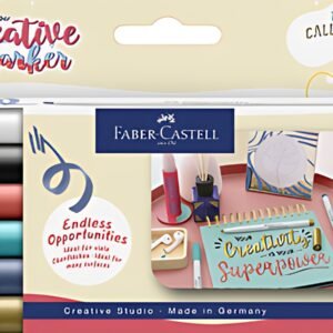 FABER-CASTELL Creative Marker GOLDFABER, étui de 6