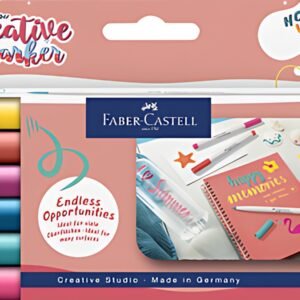 FABER-CASTELL Creative Marker GOLDFABER, étui de 6