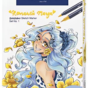 FABER-CASTELL Sketch Marker GOLDFABER, kit Romantic Manga 1