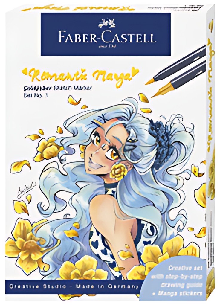 FABER-CASTELL Sketch Marker GOLDFABER, kit Romantic Manga 1