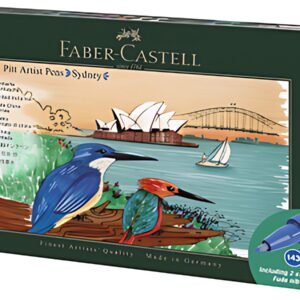 FABER-CASTELL Feutre PITT artist pen, set de 12 Sydney
