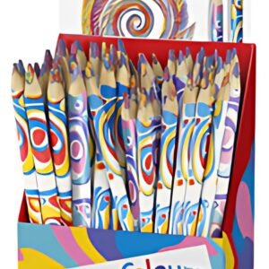 FABER-CASTELL Crayon arc-en-ciel Fantasy Colours, présentoir