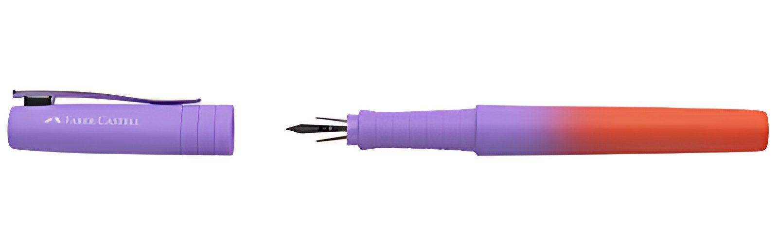 FABER-CASTELL Stylo plume POLY PEN, M, punching melon
