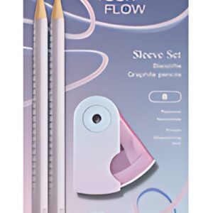 FABER-CASTELL Kit d'écriture GRIP Flow Edition, blushing sky