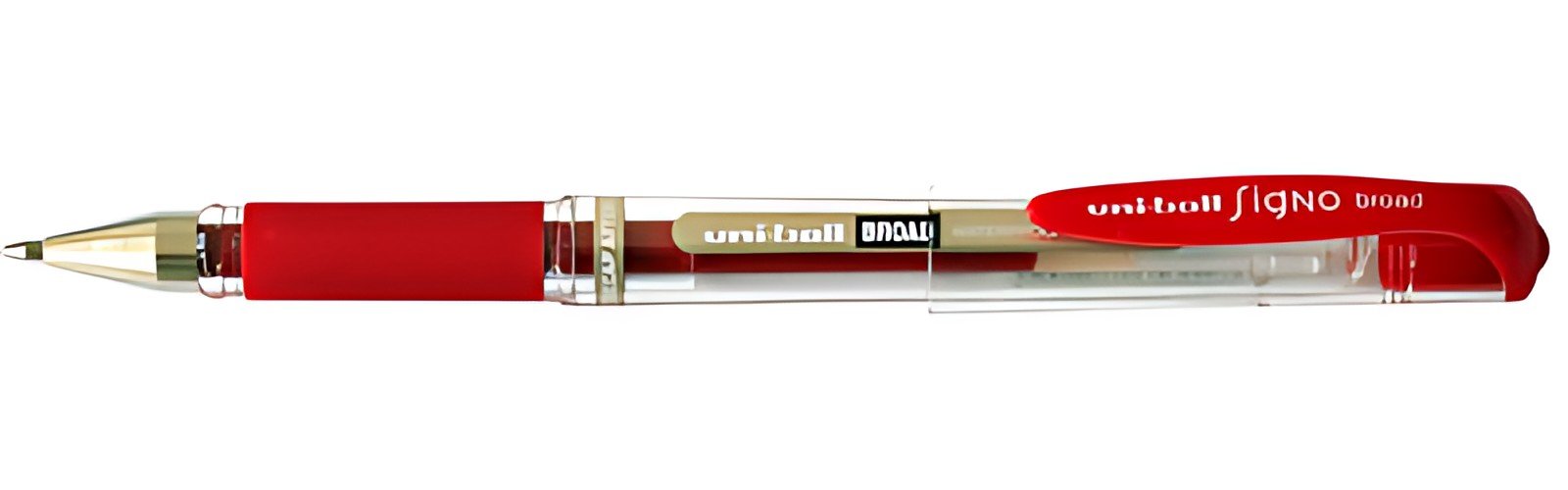 uni-ball Stylo roller encre gel SIGNO broad UM153C, rouge