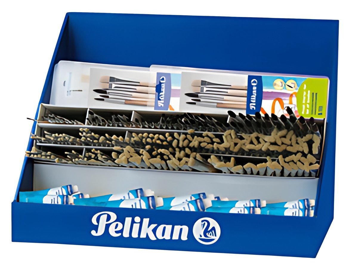 Pelikan Présentoir scolaire 705: pinceau et blanc opaque