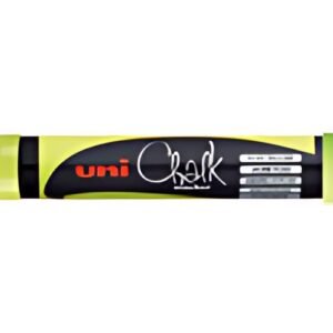 uni-ball Marqueur craie Chalk marker PWE3MS, jaune fluo