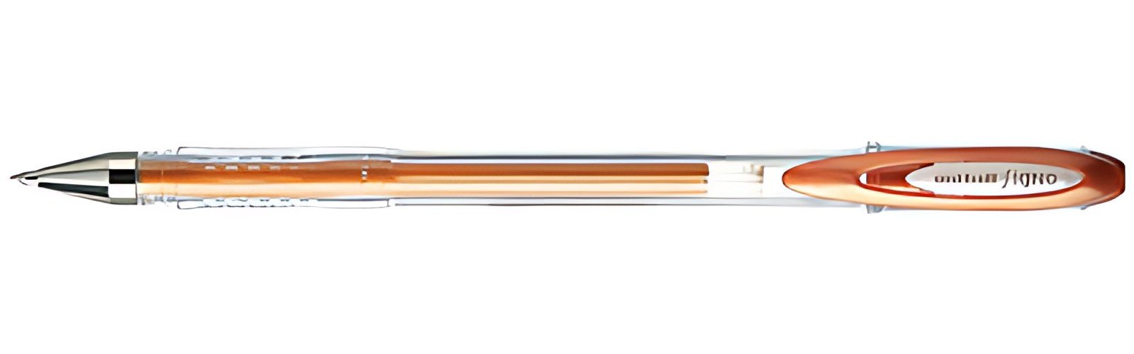 uni-ball Stylo roller encre gel SIGNO Métal UM120NM, bronze